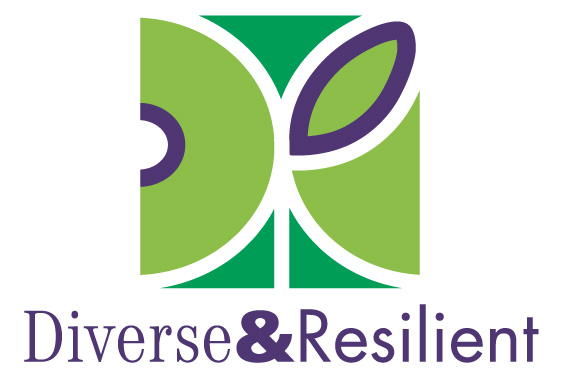 diverse and resilient logo