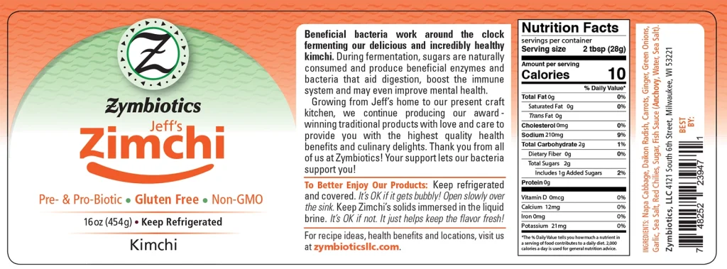 zymbiotics zimchi